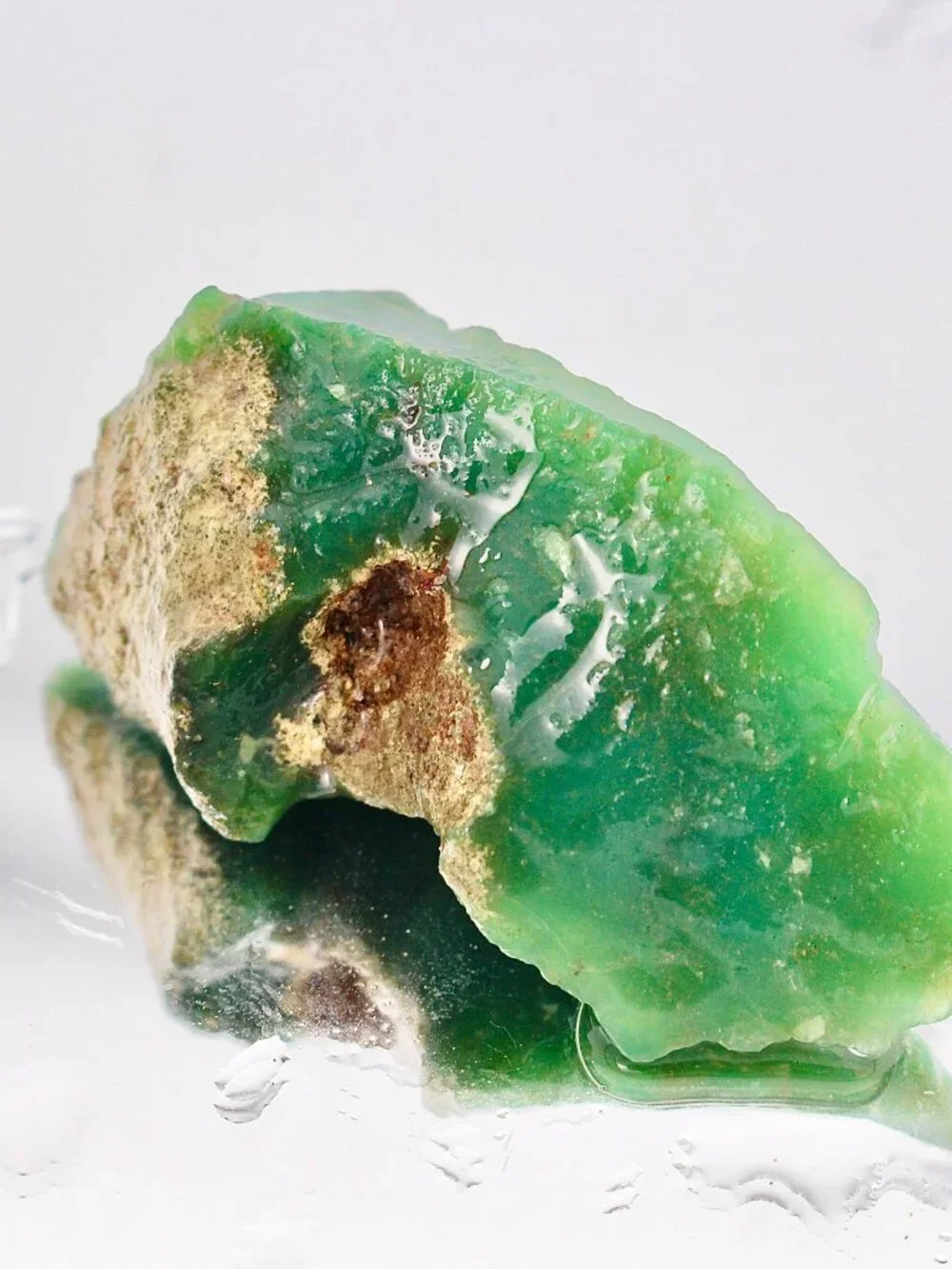 Gemmy Gem Australia Chrysoprase Marlborough Raw Natural Rough Mineral 93.73 Ct